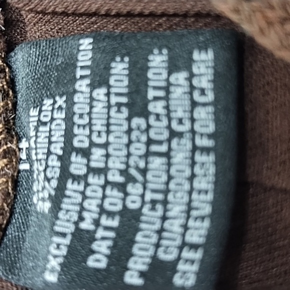 Pastel women's jogger high rise hyper stretch brown Size: 14 - Picture 6 of 6